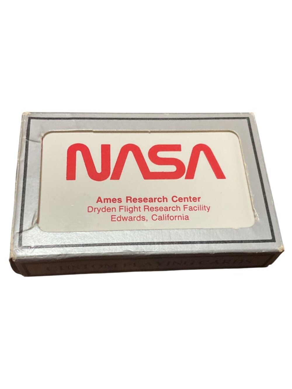 Sealed NASA Ames Research Center Custom Playing Cards With Box Liberty Bridge